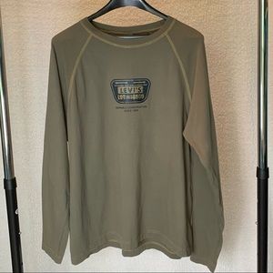 Never-worn vtg Levi’s Dry Goods long-sleeve tee, old school cool.🤘🏻